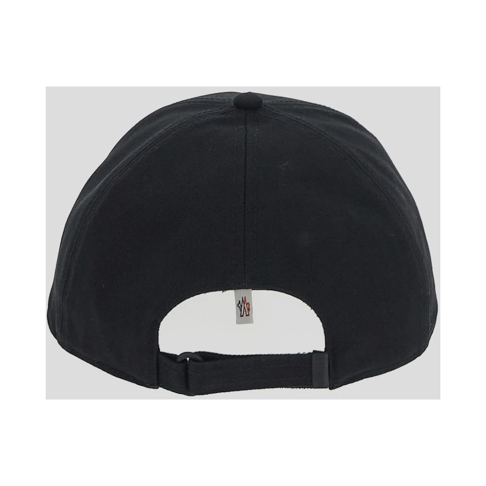 Moncler Katoenen Logo Cap Black Unisex