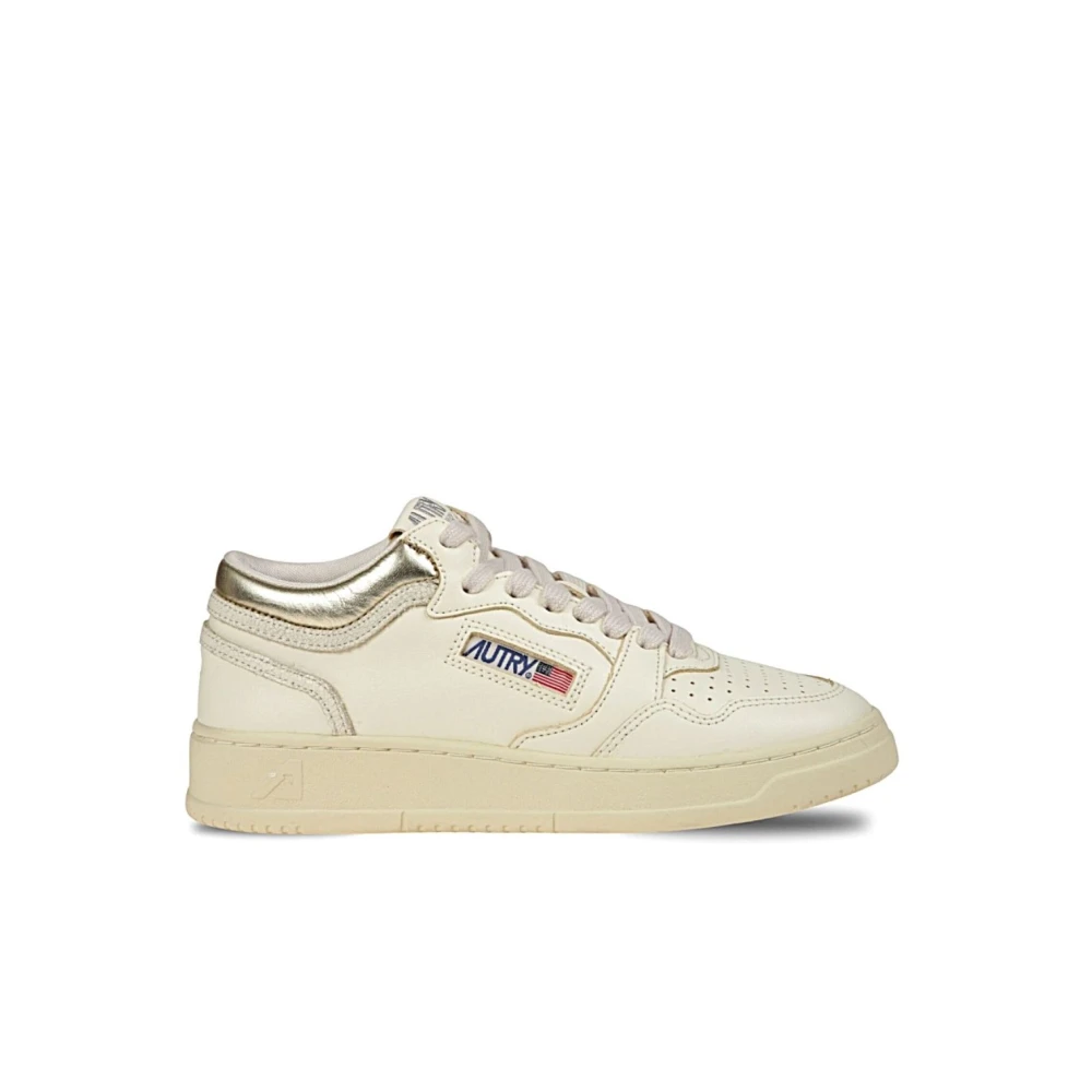 Autry White Sneakers, Female, 4 Uk, Trainers
