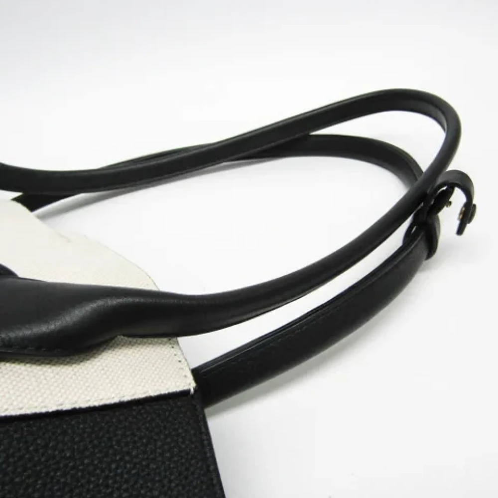 Bottega Veneta Vintage Pre-owned Leather totes Black Dames
