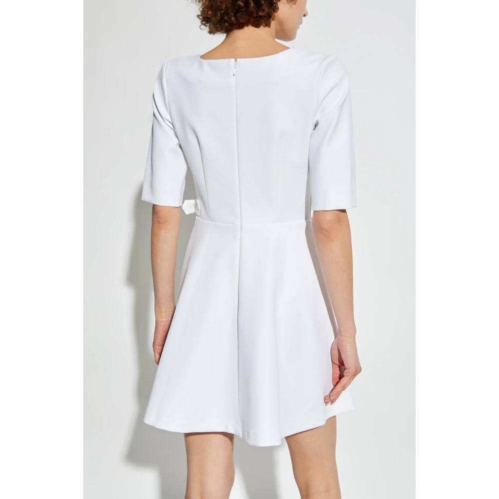 Versace Jeans Couture Jurk met gesp White Dames