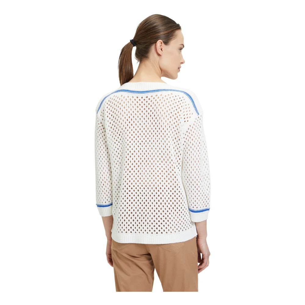 Betty Barclay Stijlvolle Gebreide Trui met Modieuze Details Red Dames
