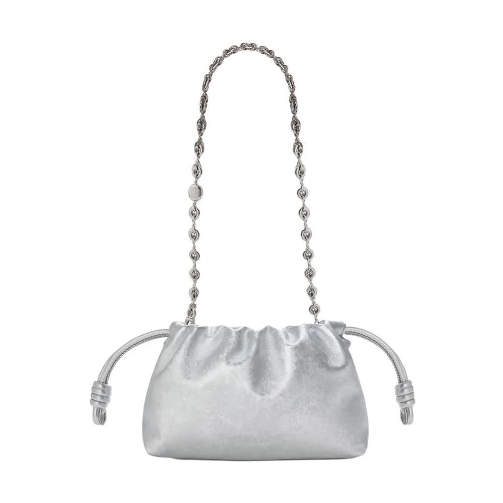 Loewe Women's Gray Flamenco Purse Mini