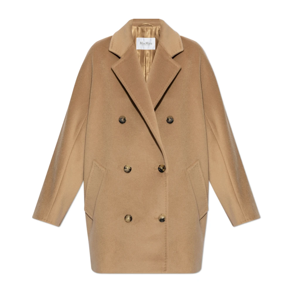 Max Mara Rebus-kappan Beige, Dam