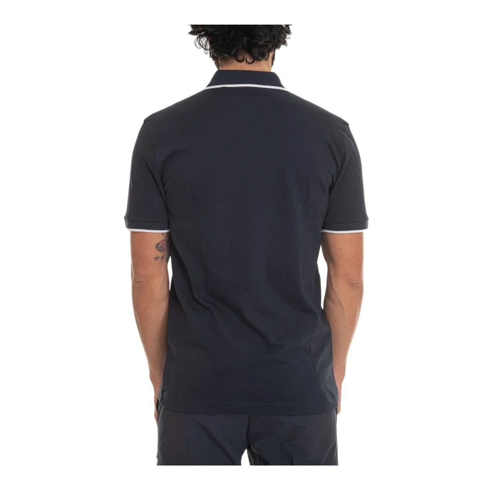 Hugo Boss Polo Korte Mouw Blue Heren