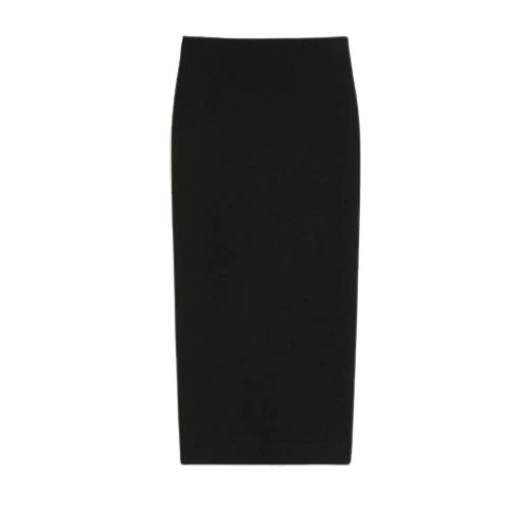 Max Mara Women's Black Midi Skirts, Xs, Solivi Midi Skirt