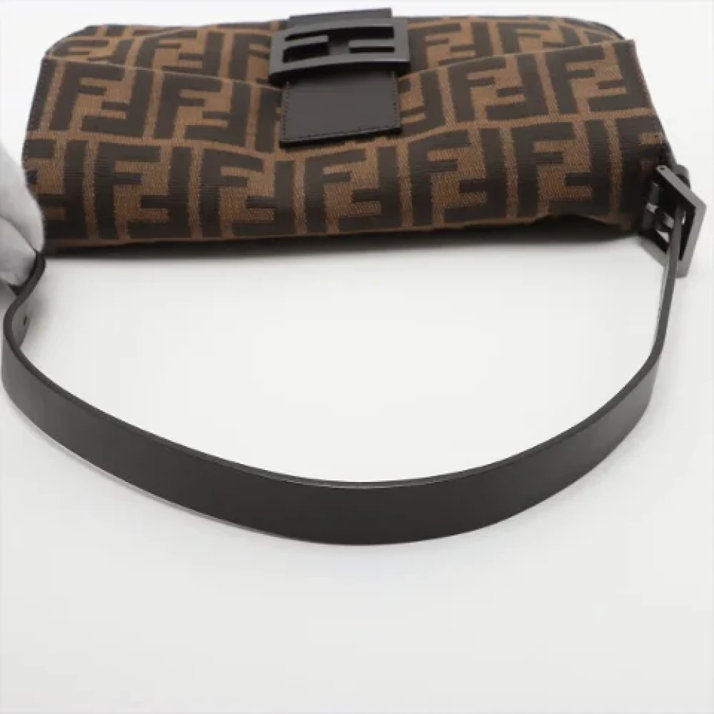 Fendi Vintage Pre-owned Canvas handbags Brown Dames