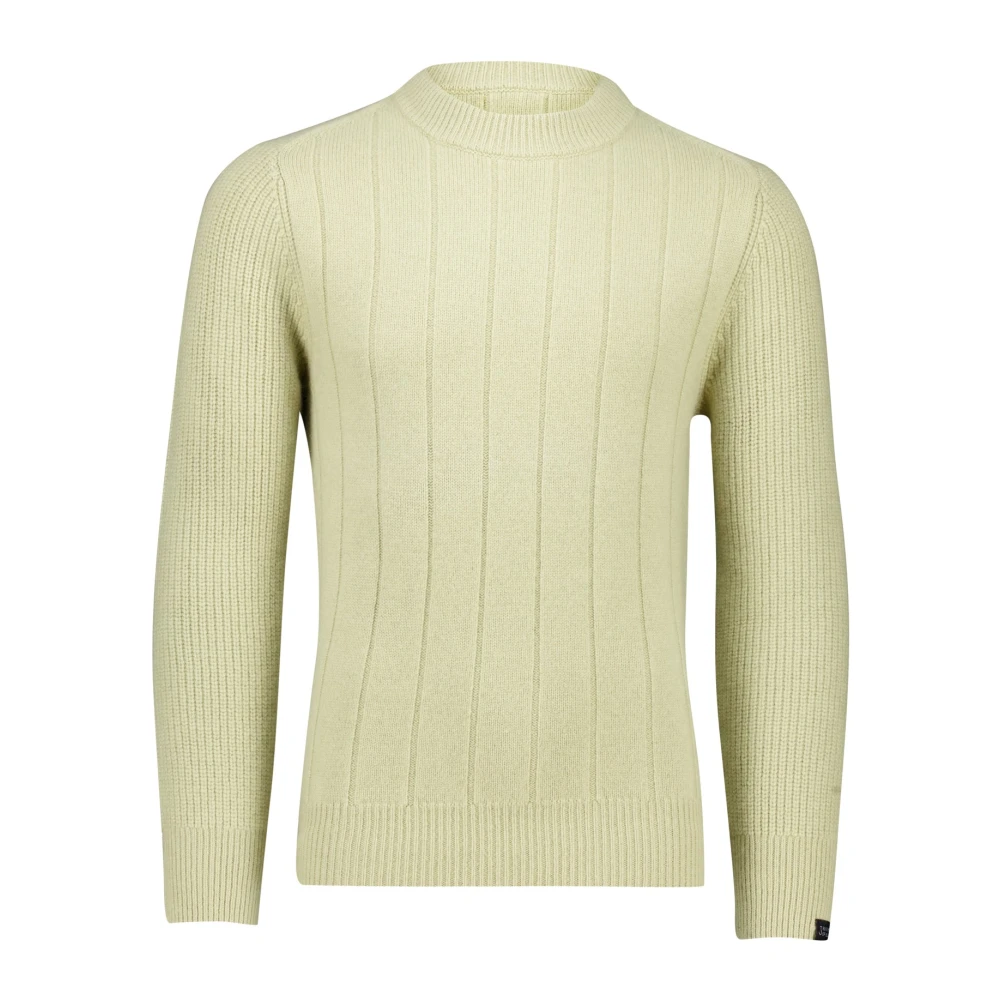 Butcher of Blue Tenzing Fab Mix Crew Trui Groen Green Heren