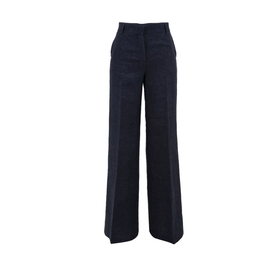 Douuod Woman Blauwe Broek Bianca Model Dd16 03 Blue Dames
