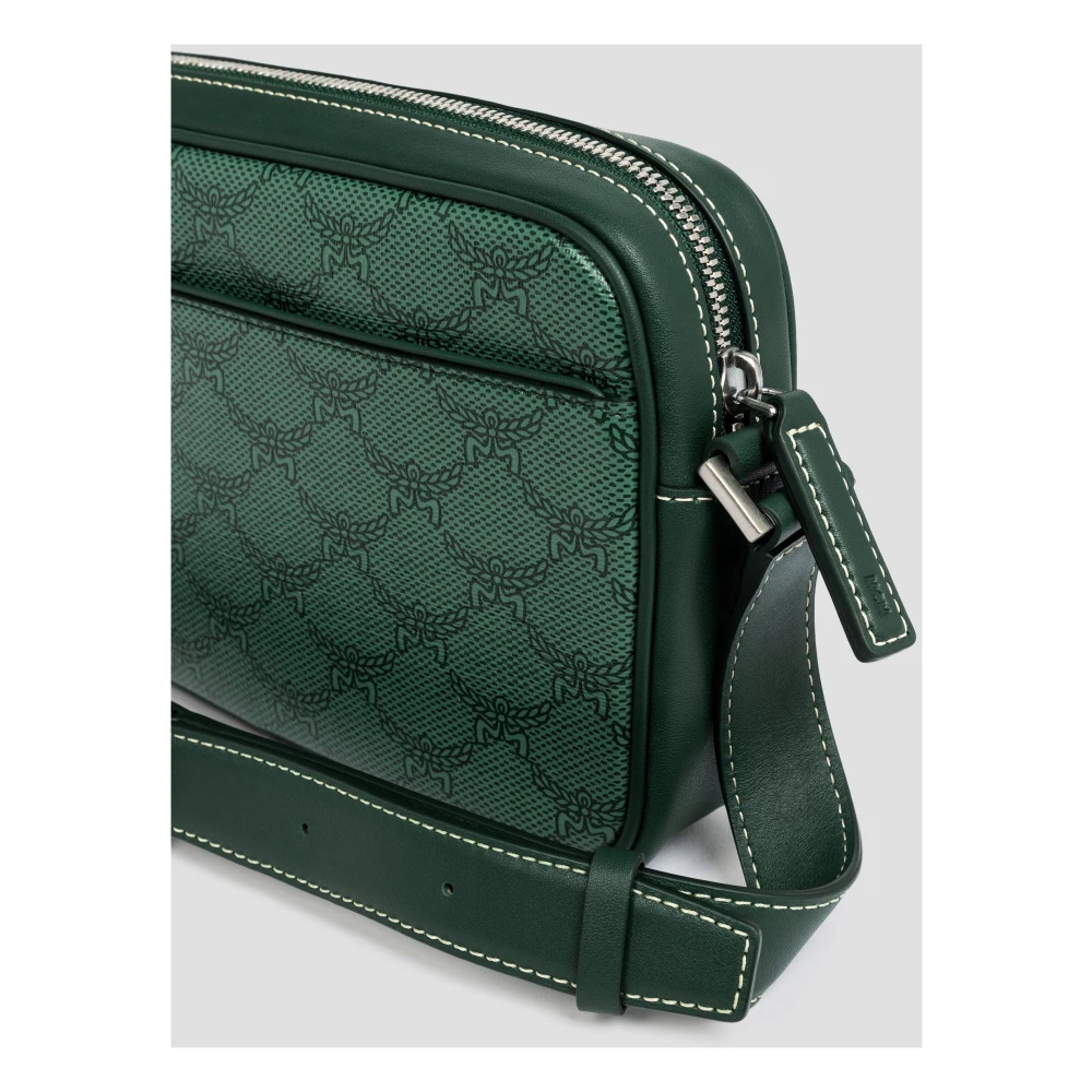 MCM Lucht Schoudertas in Lauretos Green Dames