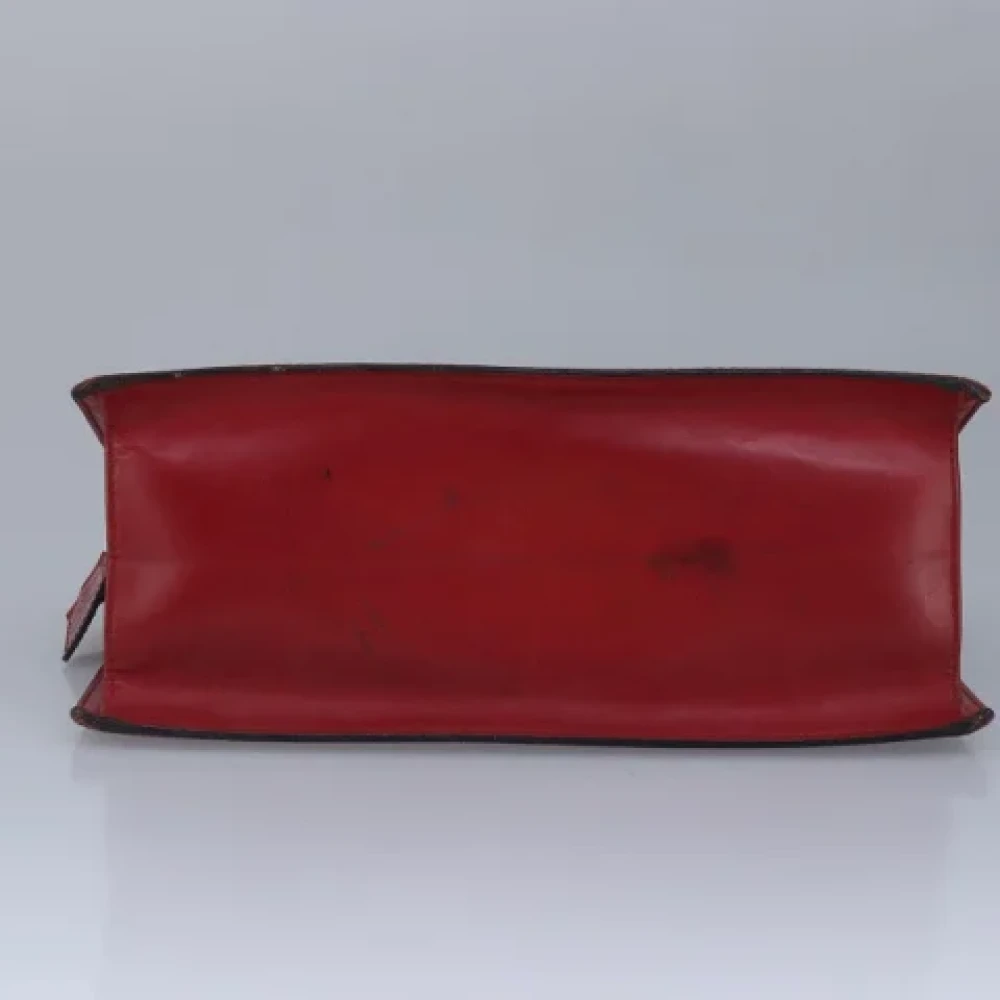 Louis Vuitton Vintage Pre-owned Leather clutches Red Dames