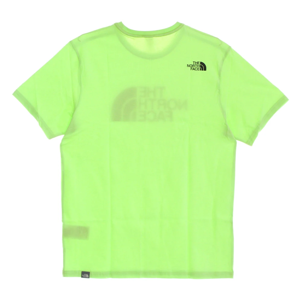 The North Face Groene Heren Tee Korte Mouw Green Heren
