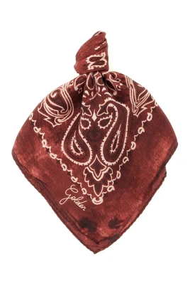 Paisley Print Silk Scarf