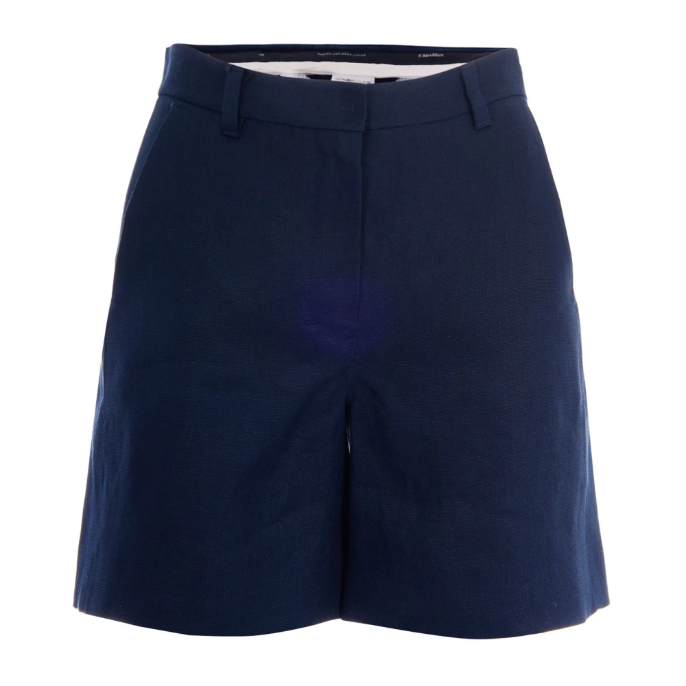 Max Mara Studio Women's Blue Casual Shorts, S, Shorts Party