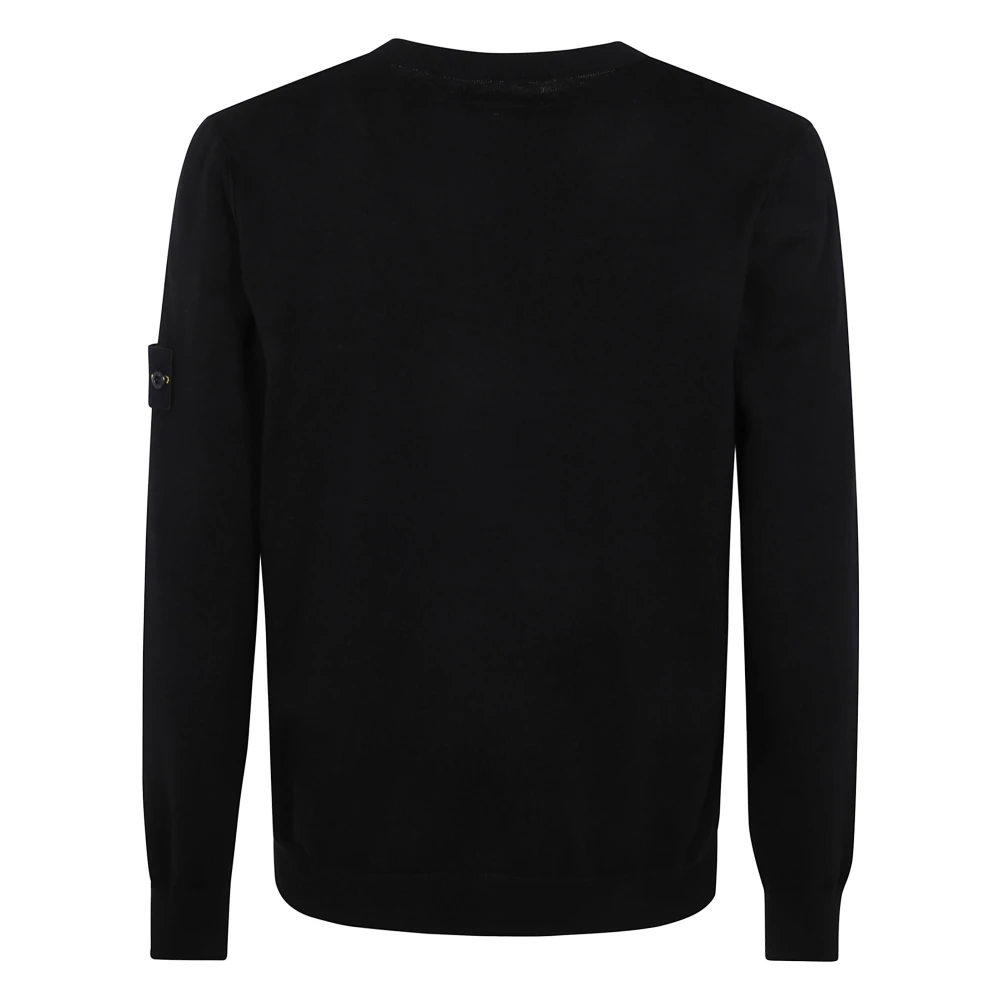 Stone Island Casual Gebreide Trui Black Heren