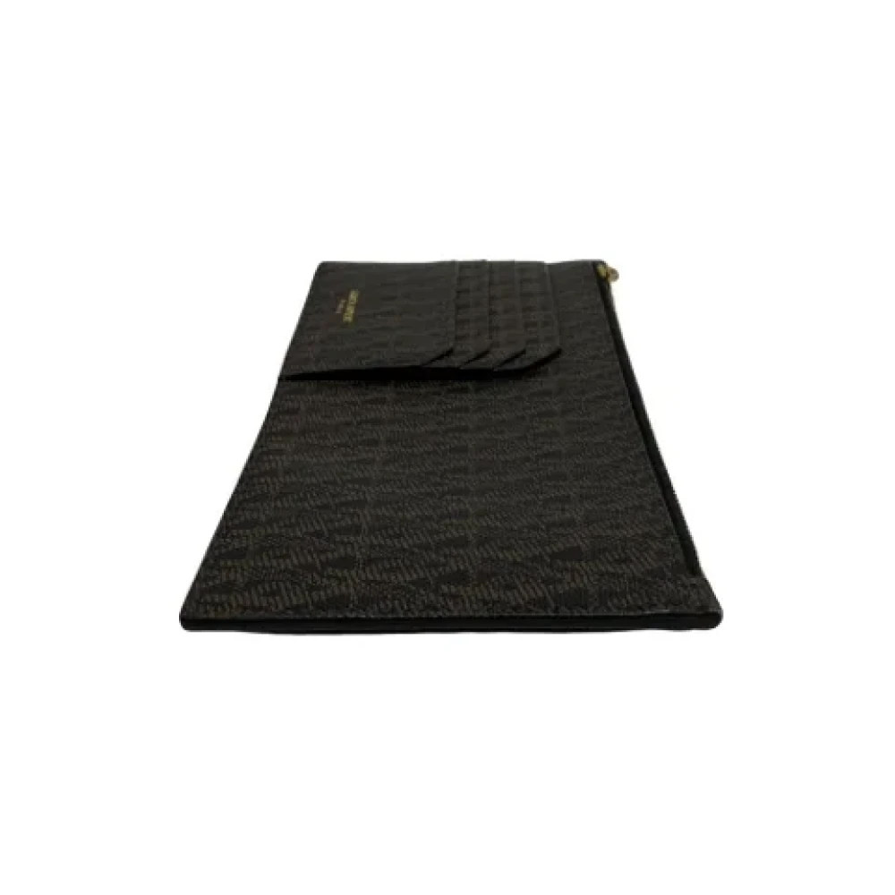 Saint Laurent Vintage Pre-owned Leather wallets Brown Dames