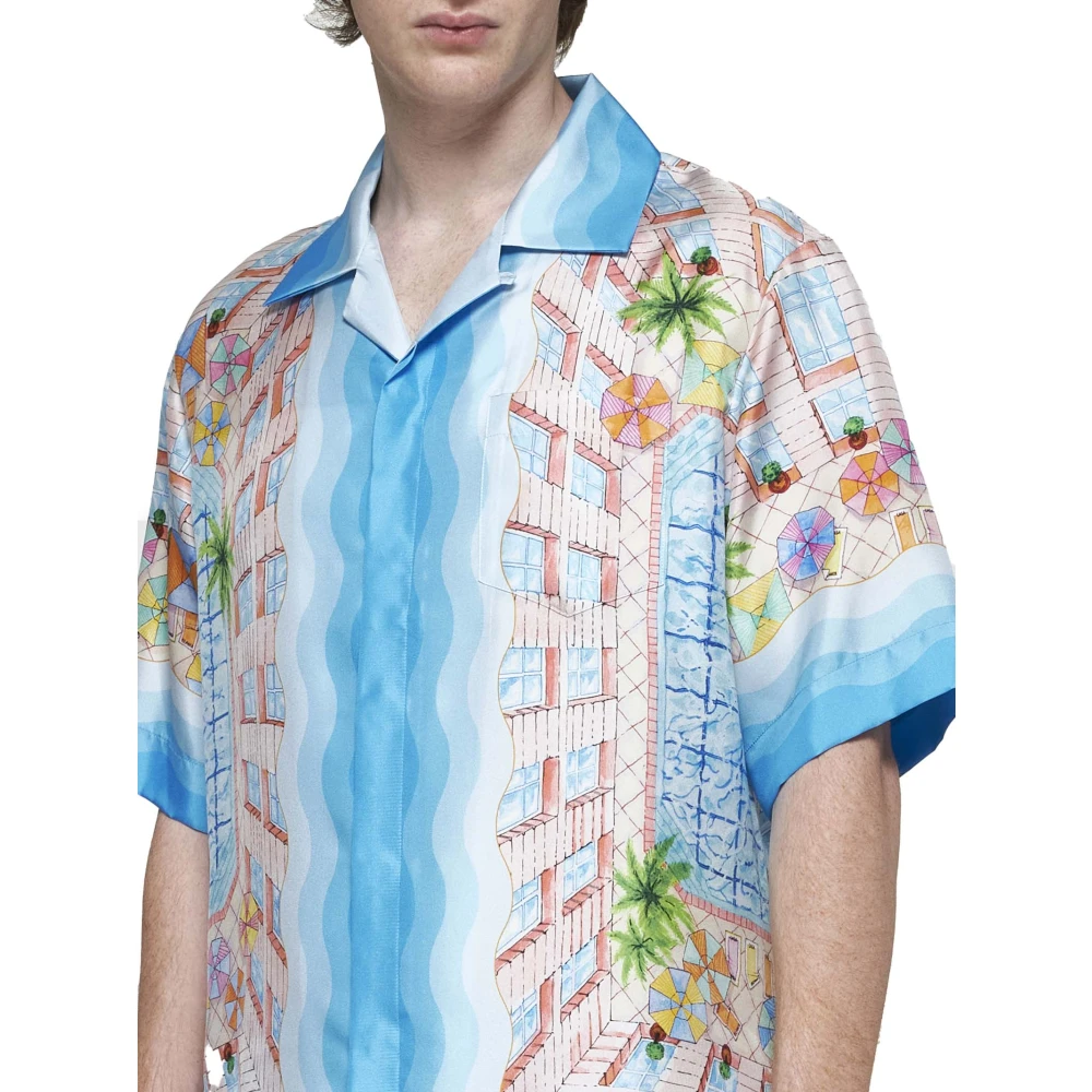 Casablanca Stijlvolle Overhemden Collectie Blue Heren