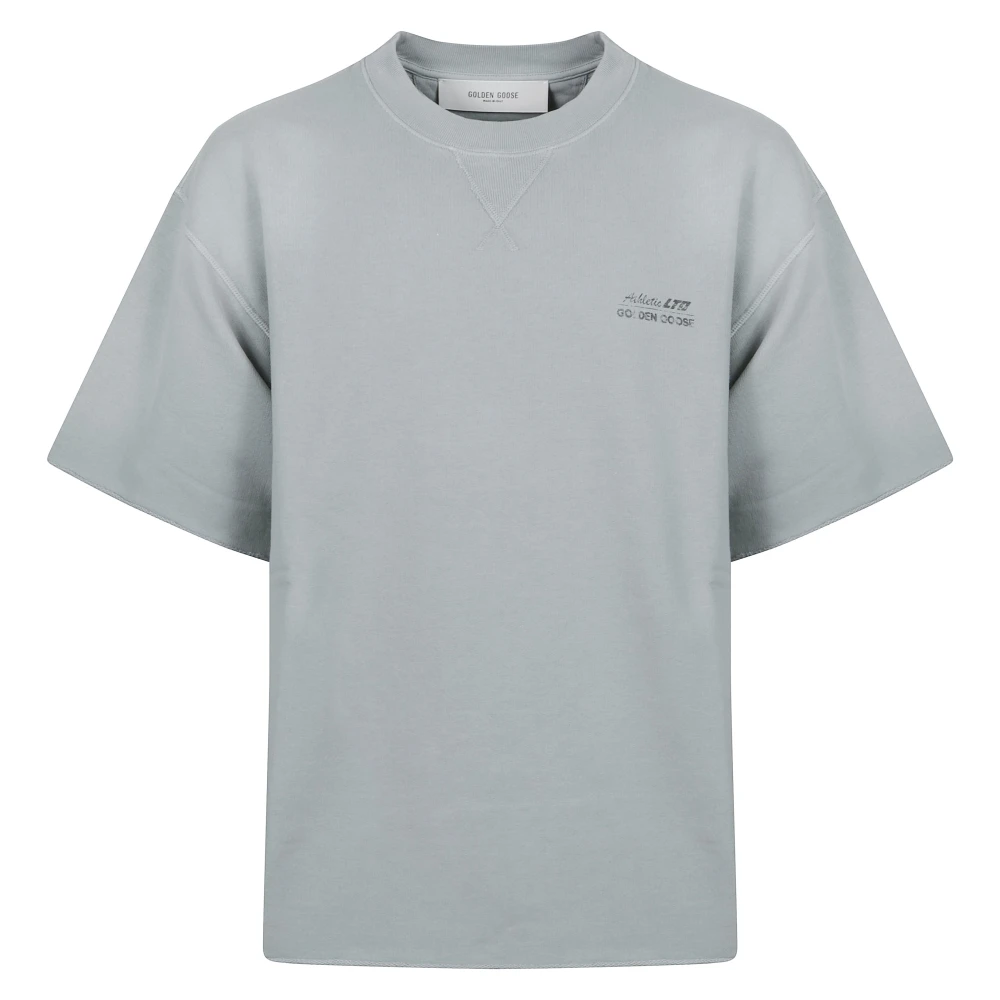 Golden Goose , T-Shirts, Male, Green, M, Jumpers