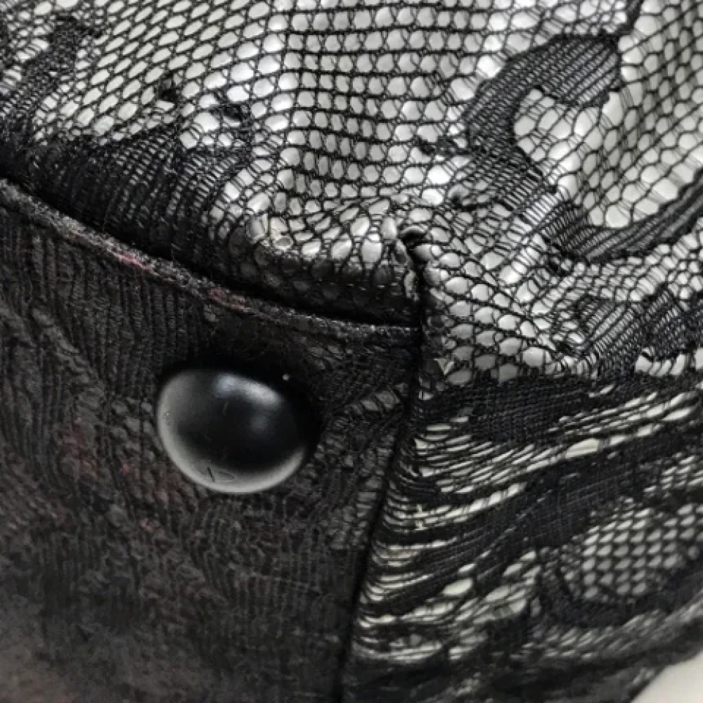 Valentino Vintage Pre-owned Fabric totes Black Dames