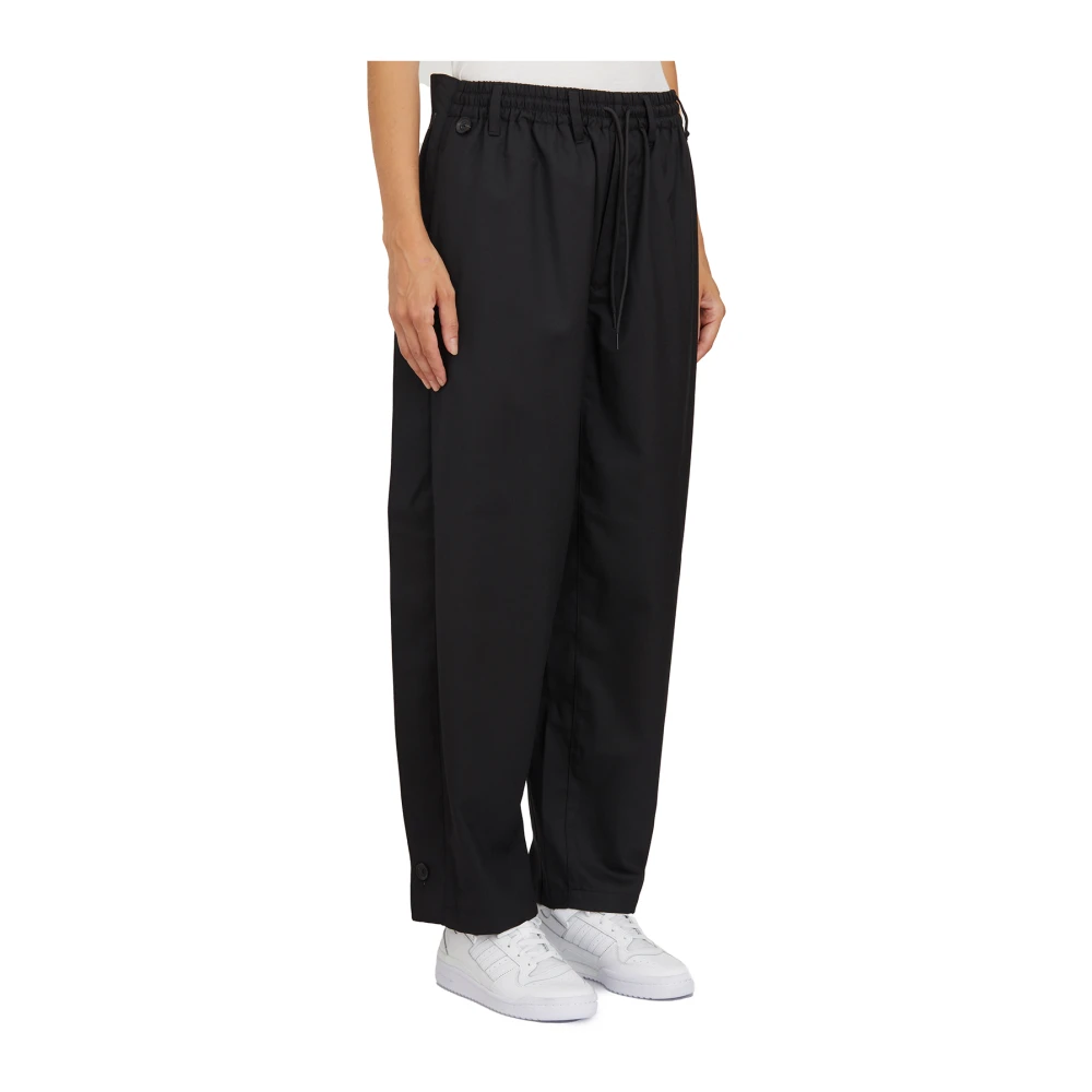 Y-3 Wolmix Track Broek Black Heren