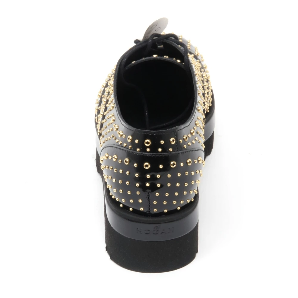 Hogan Laced Flats