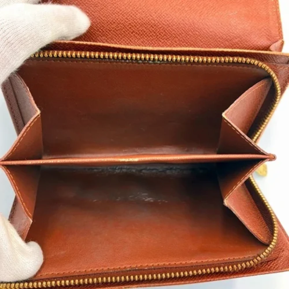 Louis Vuitton Vintage Pre-owned Canvas wallets Brown Dames