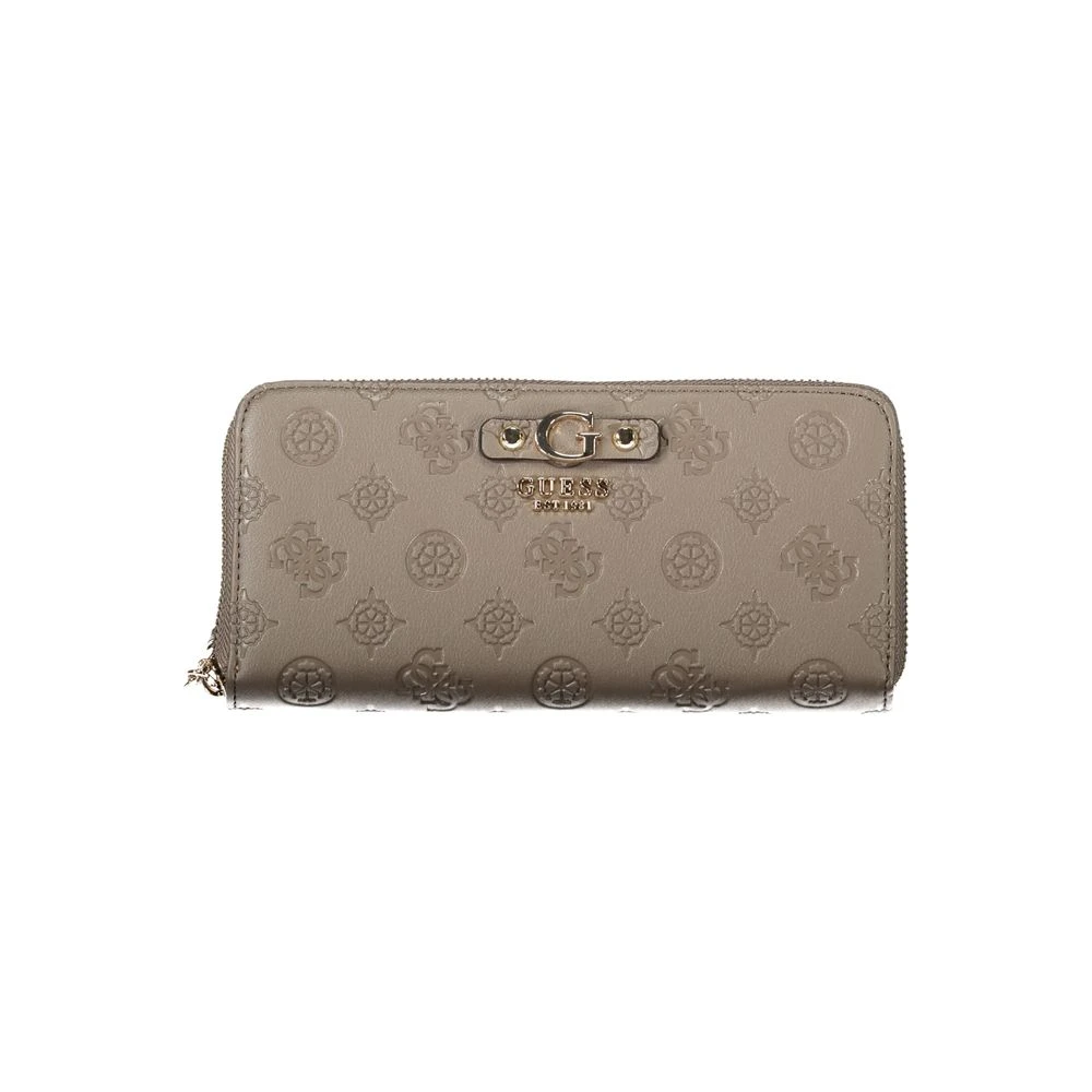 Guess Bruine Polyethyleen Portemonnee | Gu-34094 Brown Dames