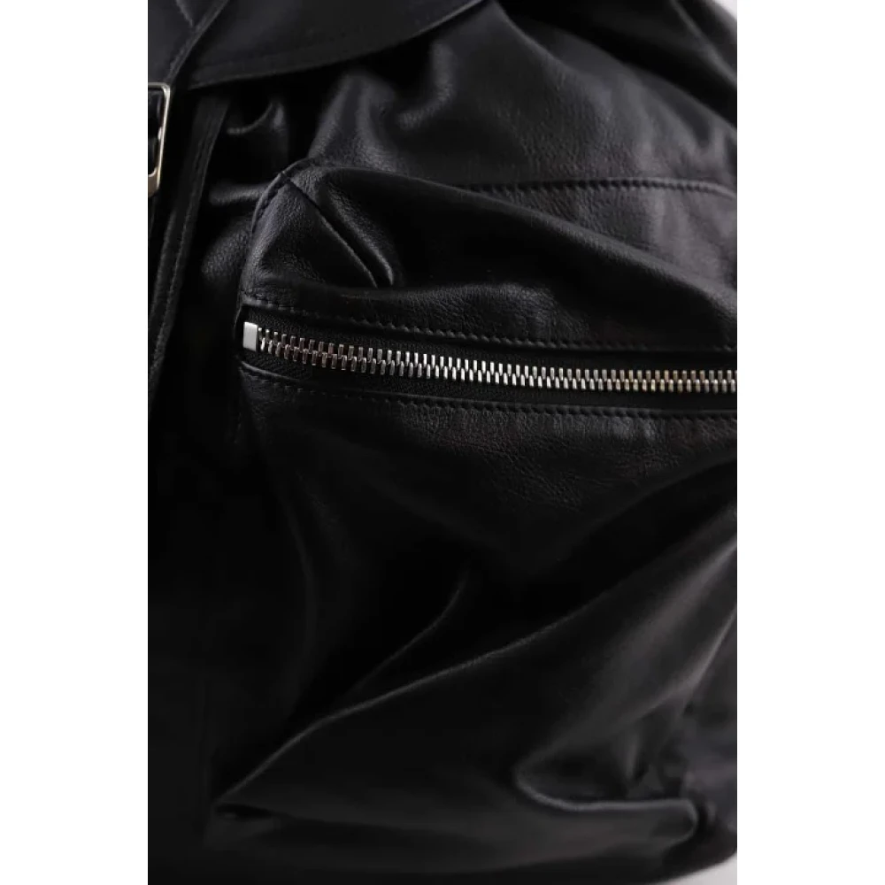 Celine Vintage Pre-owned Leather shoulder-bags Black Dames