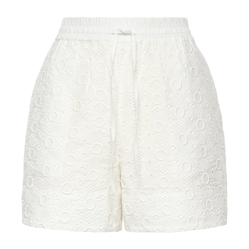 Pinko Women's White Short Shorts, S, Liz Short Shorts