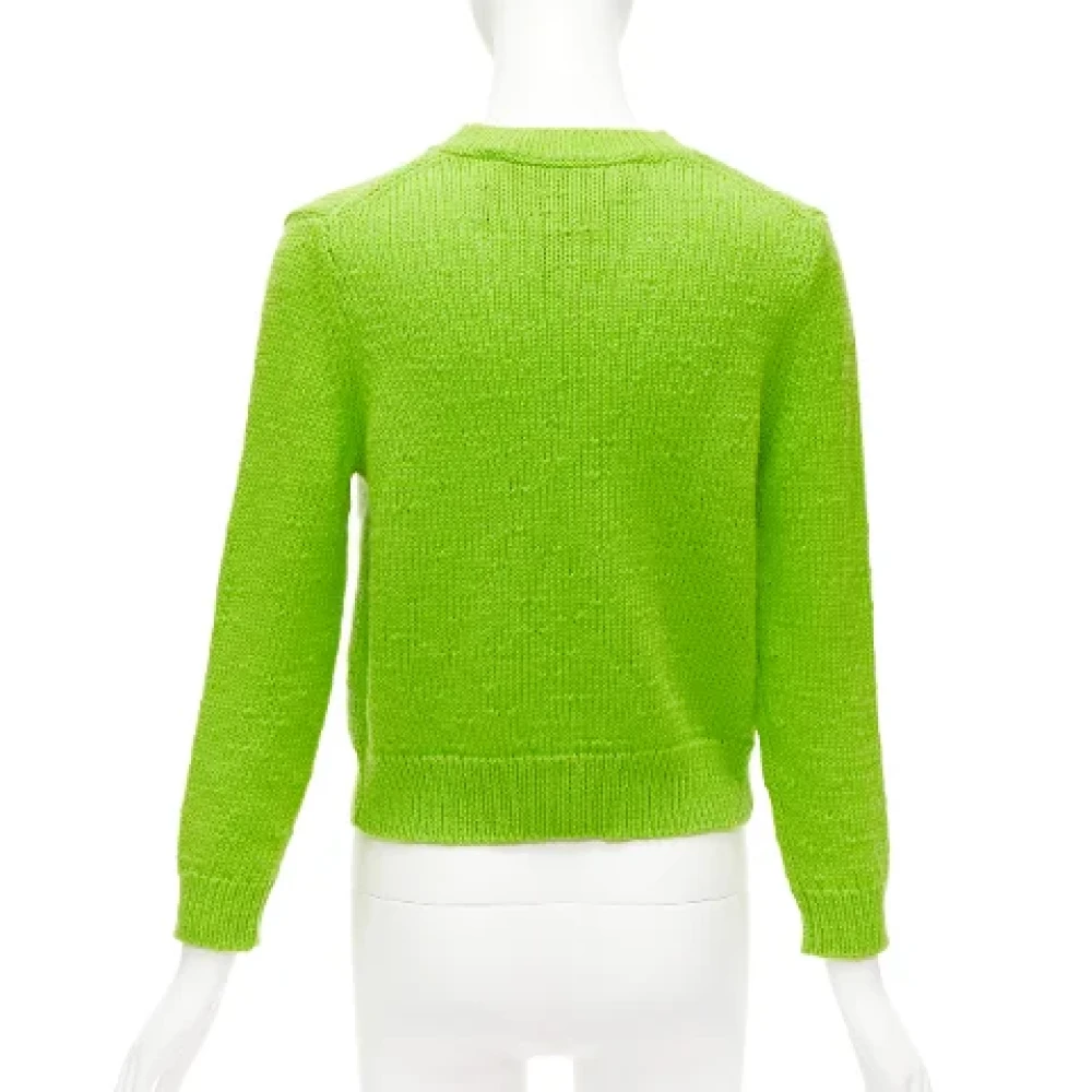 Marc Jacobs Pre-owned Wool tops Green Dames