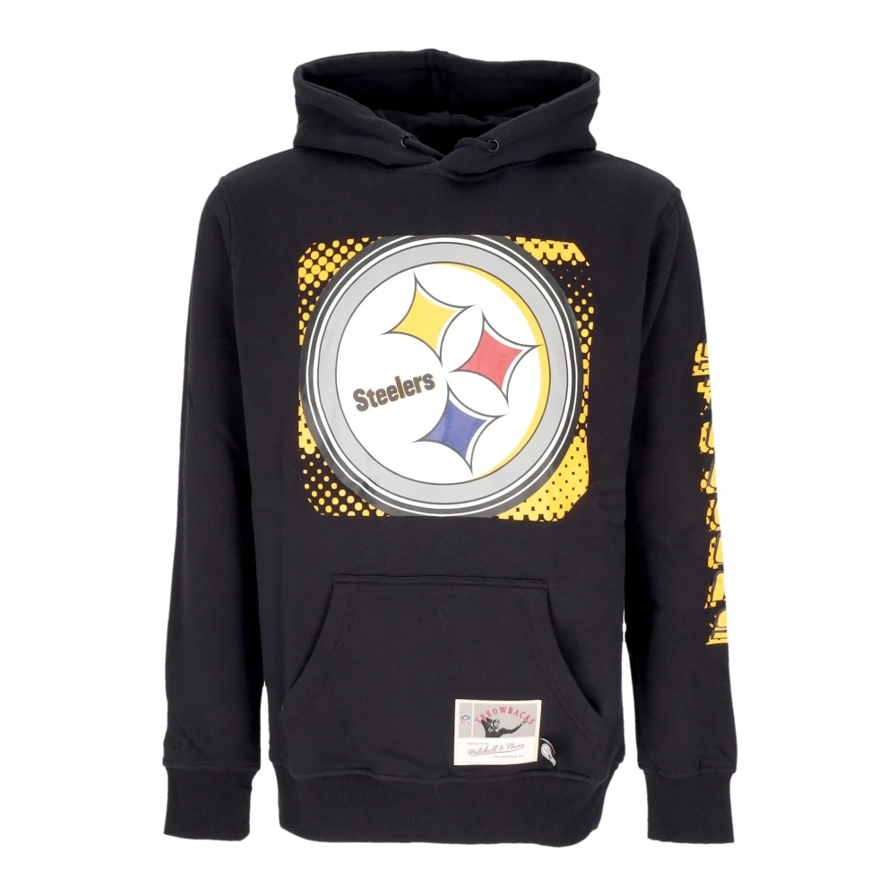 Mitchell & Ness Pittsburgh Steelers NFL Hoodie Zwart Black Heren