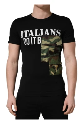 Italians Do It Better Camo Pocket T-shirt
