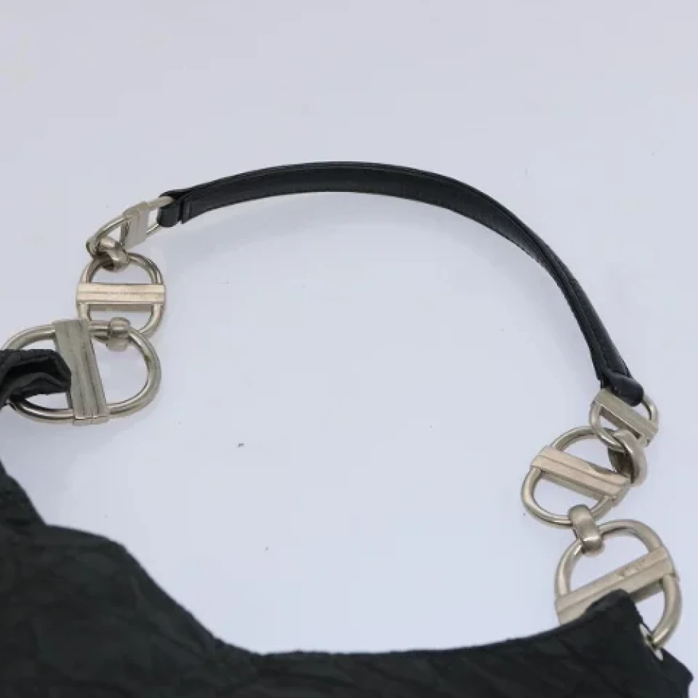 Dior Vintage Pre-owned Nylon dior-bags Black Dames