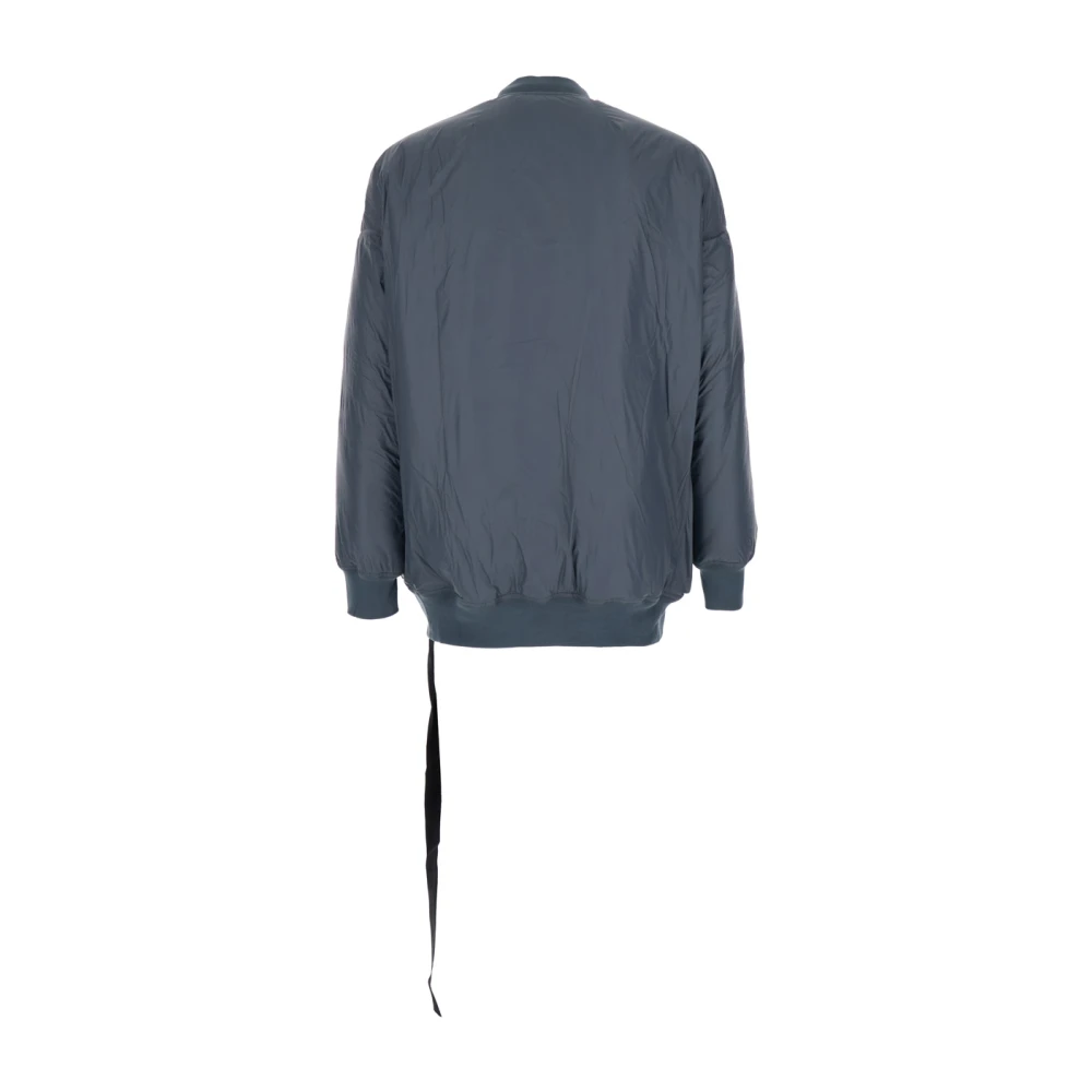 Rick Owens Grijze Bomberjack met Banddetail Gray Heren