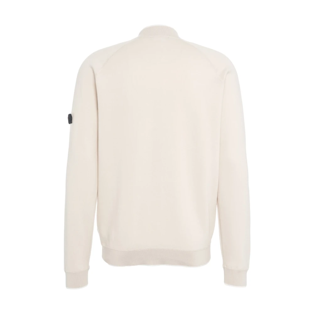 Peuterey Beige Rits Sweatshirt Ss25 Stijlvol Beige Heren