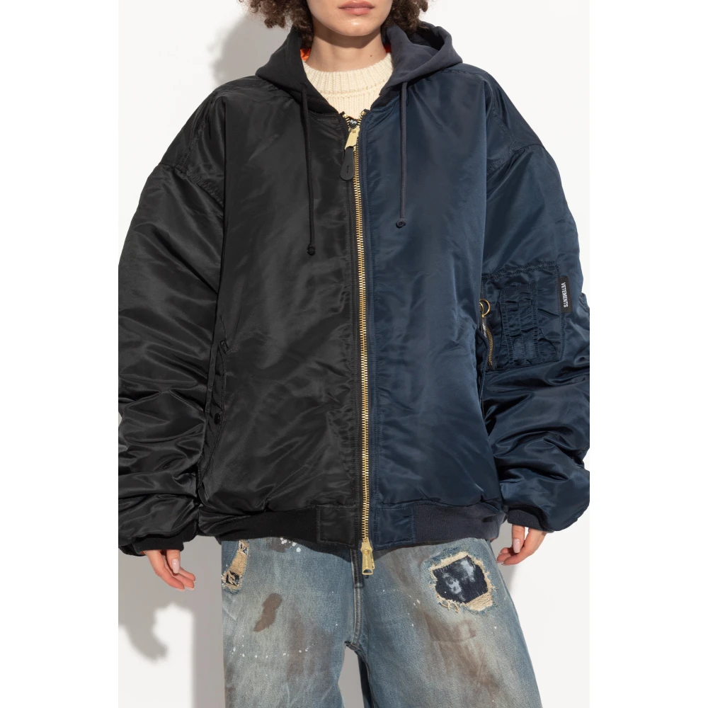 Vetements Bomberjack Black Dames