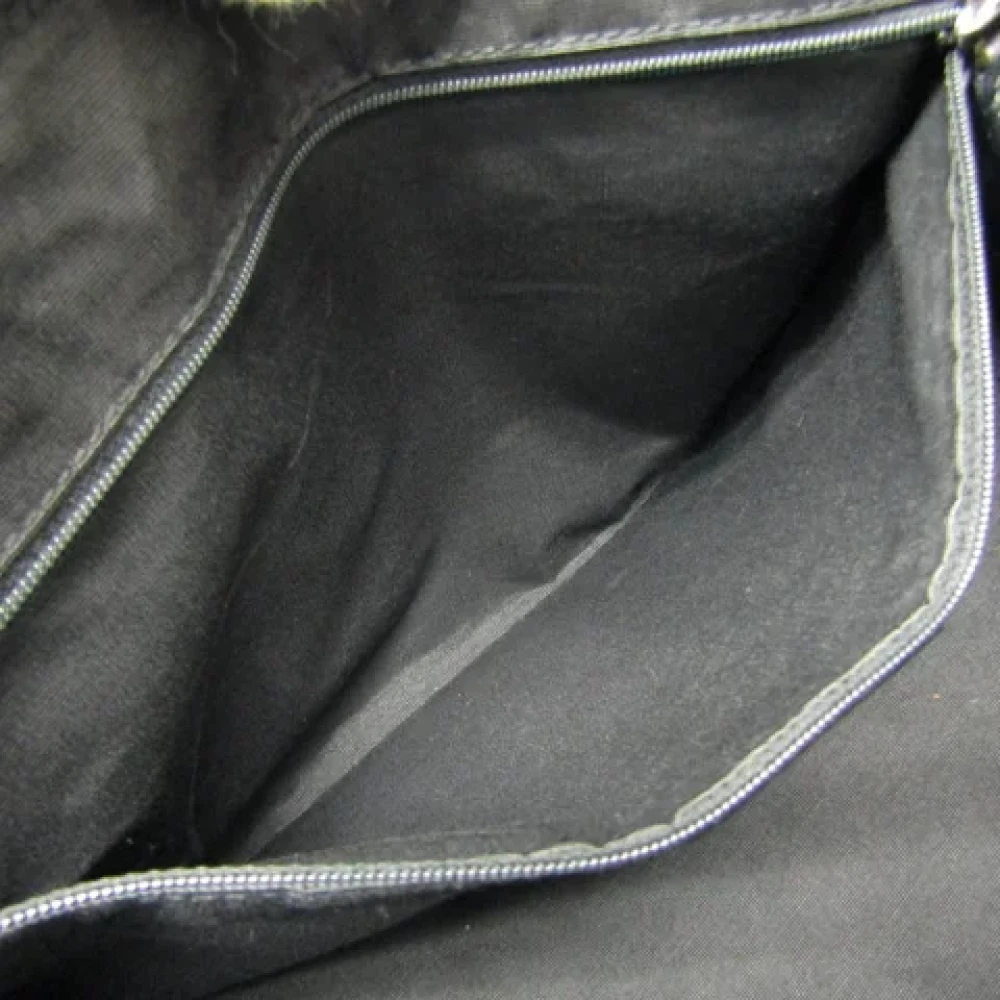 Bvlgari Vintage Pre-owned Canvas travel-bags Black Dames