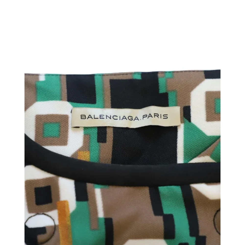 Balenciaga Vintage Pre-owned Polyester dresses Multicolor Dames