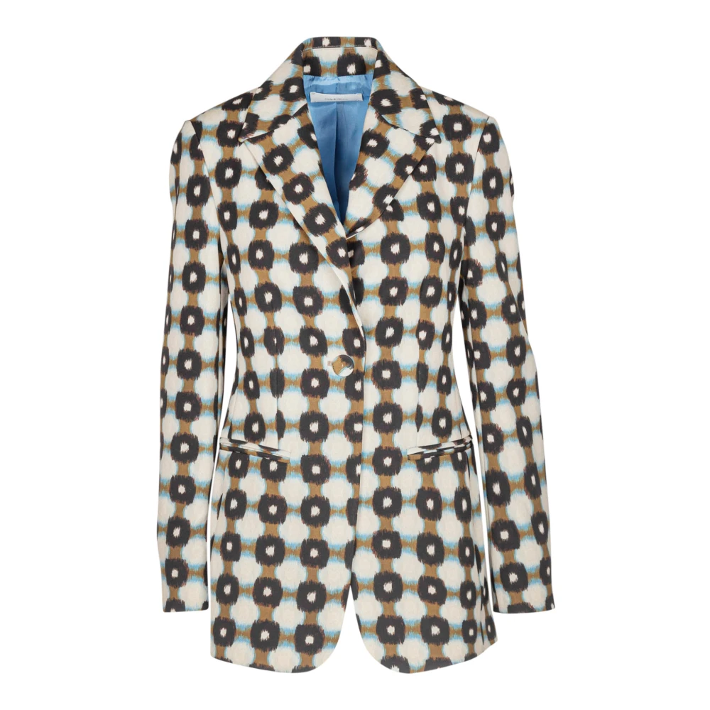 Maliparmi Stijlvol Model Jurk Multicolor Dames