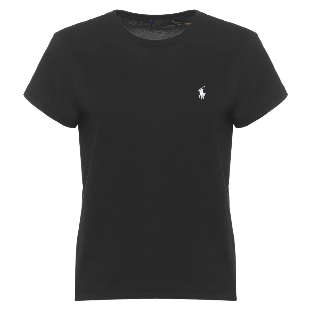 Ralph Lauren Donna Nero Top, L, New,