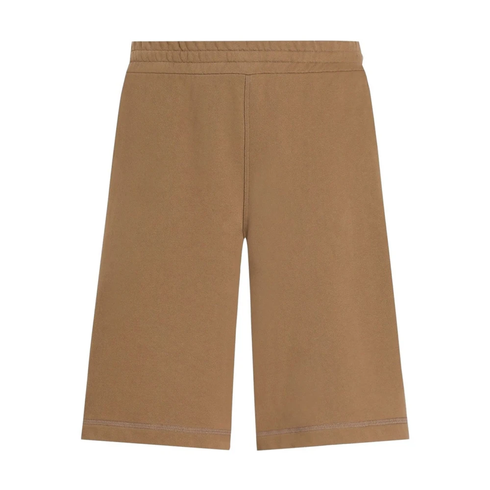 Dolce & Gabbana Men's Brown Casual Shorts, S, Stylish Bermuda Shorts
