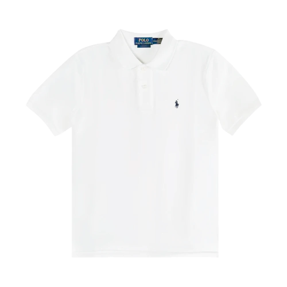 Ralph Lauren Boys White Polo Shirt