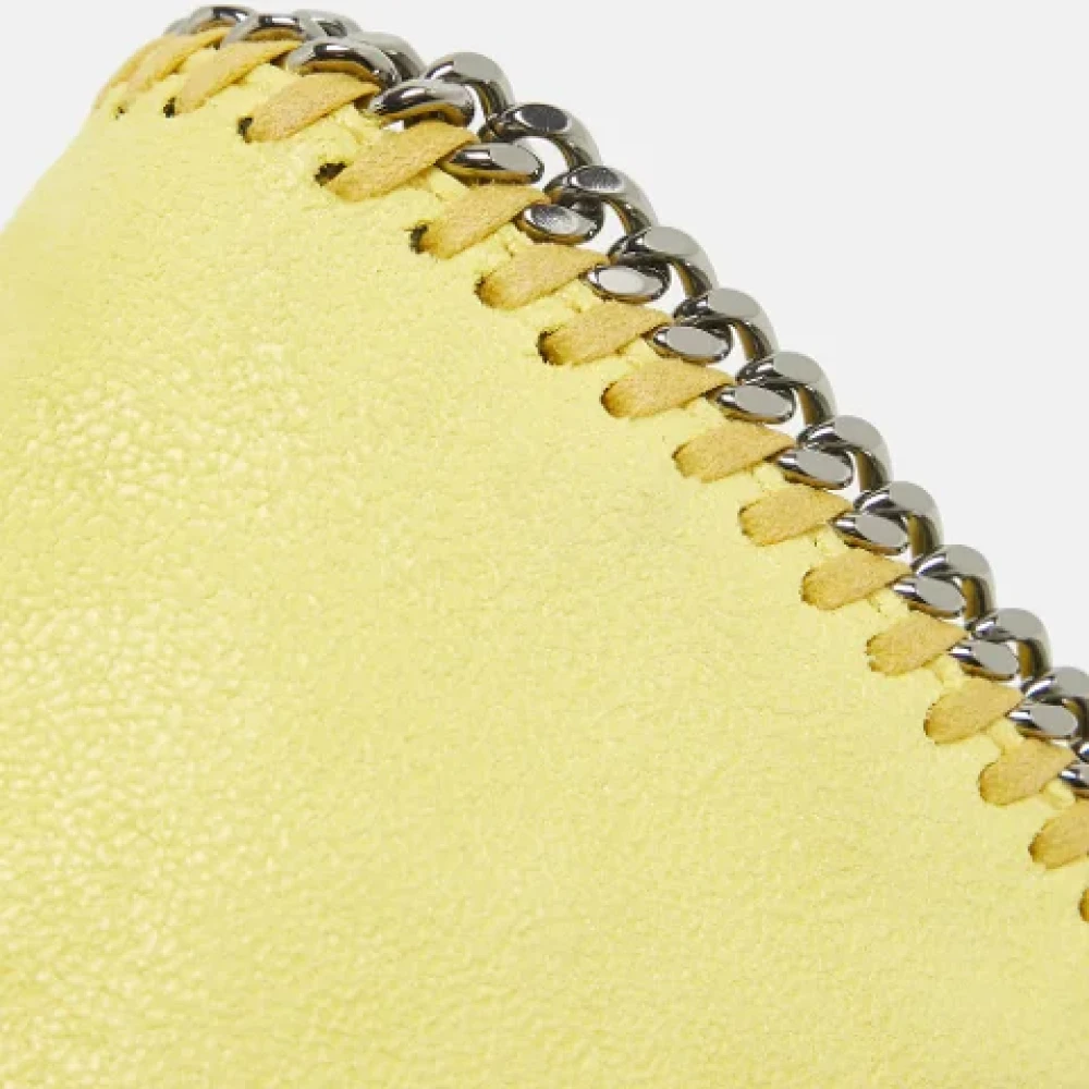 Stella McCartney Pre-owned Suede shoulder-bags Yellow Dames