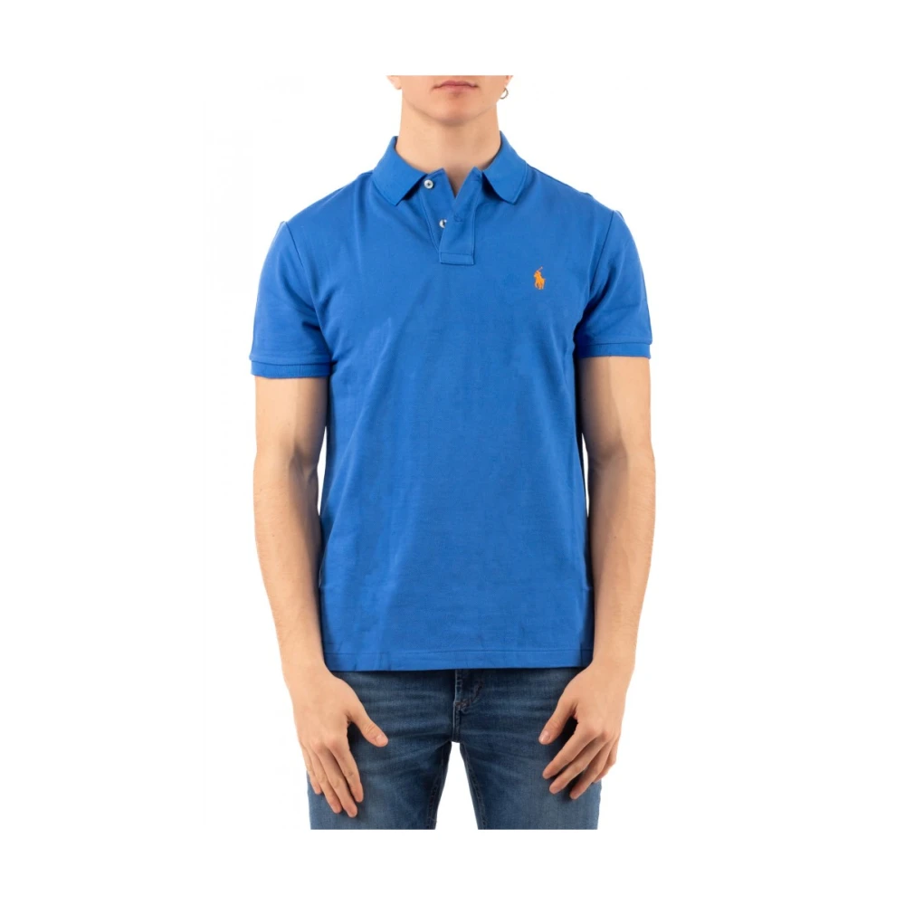 Ralph Lauren Blå Pikétröja