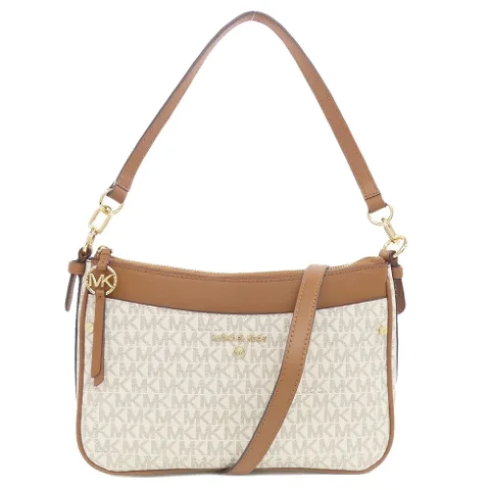 Michael Kors Pre-owned Plastic shoulder-bags Brown Dames