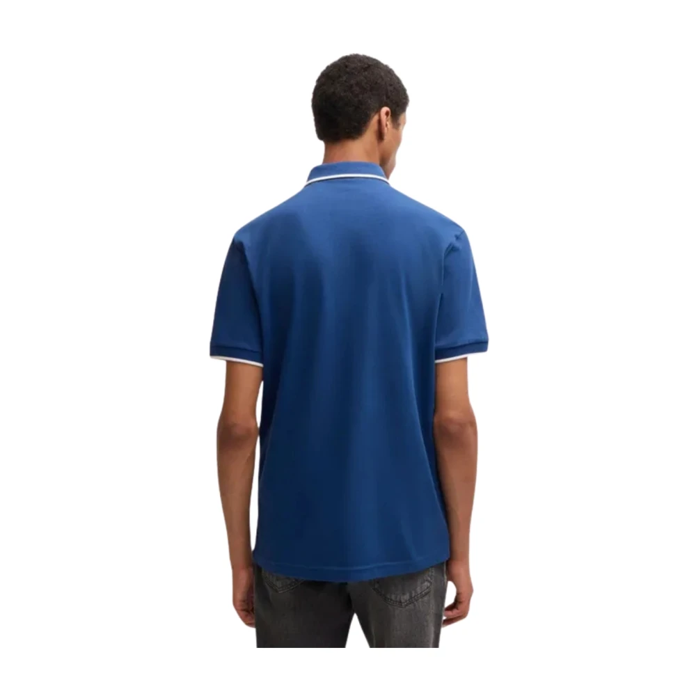 Hugo Boss Regular Fit Polo Shirt Blue Heren