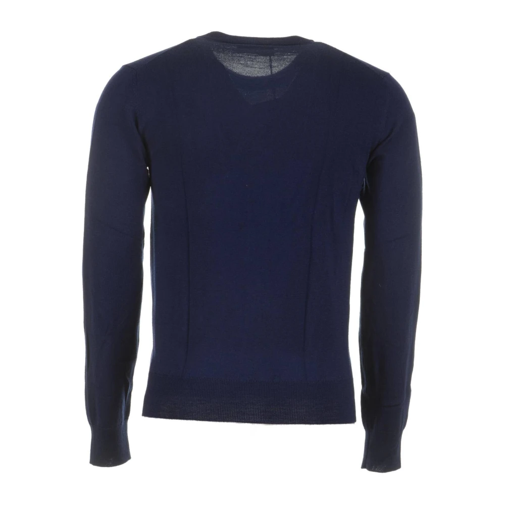Dolce & Gabbana Geborduurde Heren Trui Blue Heren