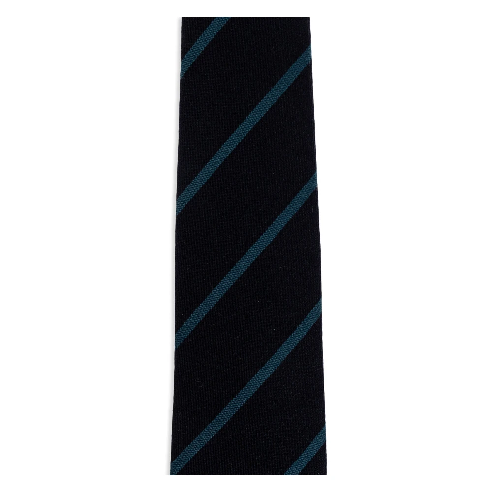 PS By Paul Smith Gestreepte heren stropdas Blue Heren