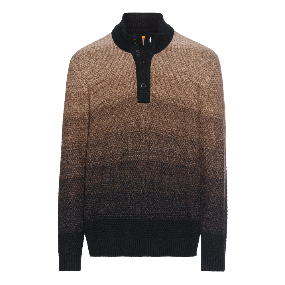 Camel active Casual Pullover Sweater Brown Heren