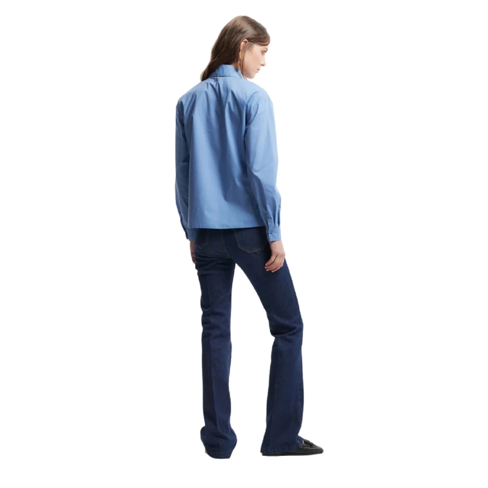 Kocca Blauwe Slim Fit Jeans Blue Dames