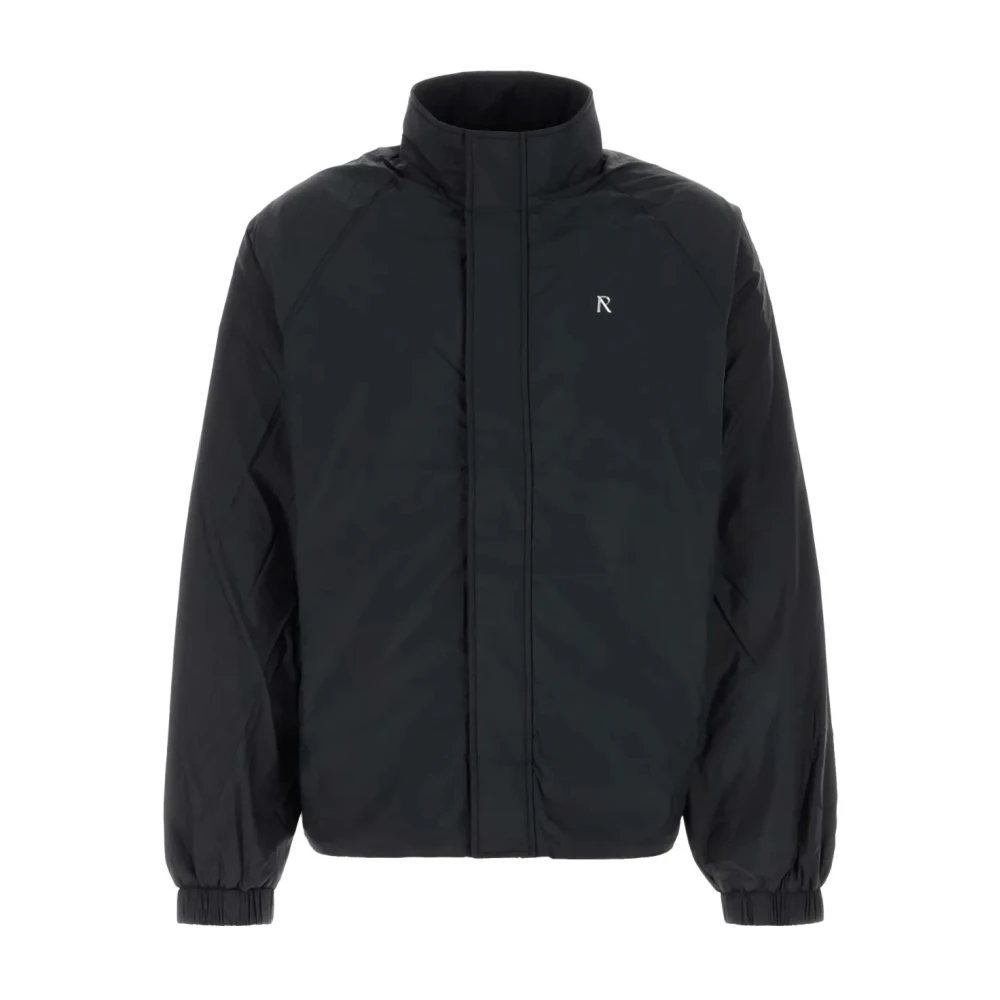 Represent Funnel Neck Jacket Black Heren